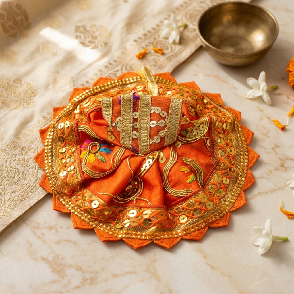 Jardousi Poshak for Laddu Gopal Ji