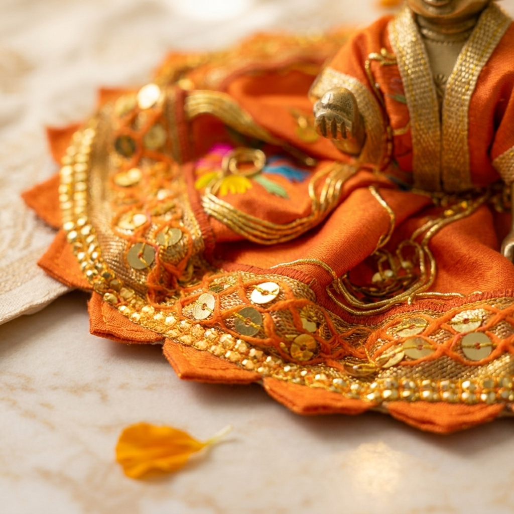 Jardousi Poshak for Laddu Gopal Ji