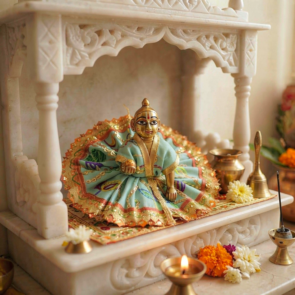 Jardousi Poshak for Laddu Gopal Ji
