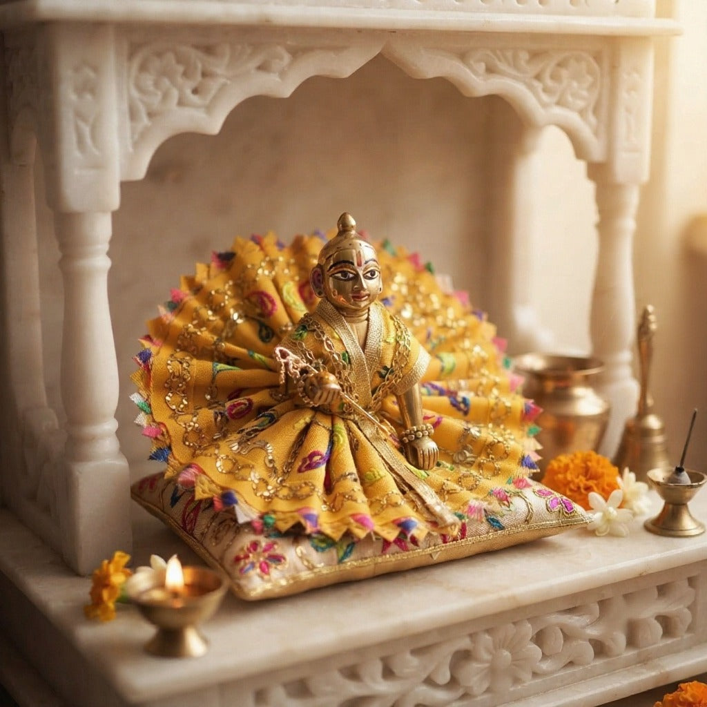 Jardousi Poshak for Laddu Gopal Ji